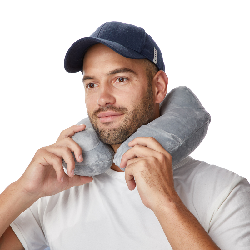 Proveedores Diseño personalizado Almohada con cuello caliente, Travel U Forma en forma de espuma de memoria